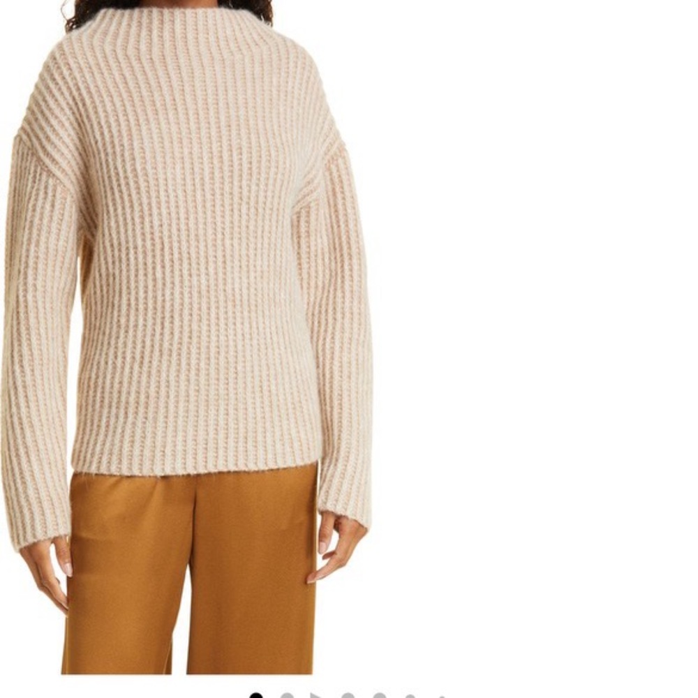 Vince funnel neck alpaca and Marino wool sweater size xl